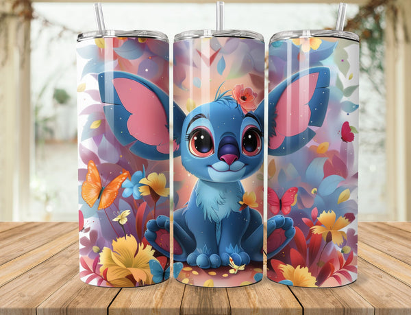 Stitch Sublimation 20 oz Tumbler Wrap 002