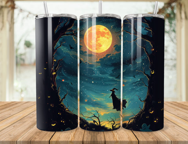 Halloween Sublimation 20 oz Tumbler Wrap 002