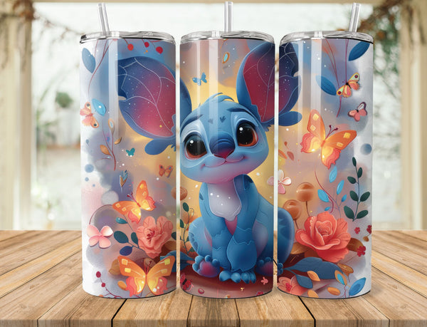 Stitch Sublimation 20 oz Tumbler Wrap 003