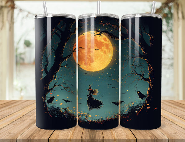 Halloween Sublimation 20 oz Tumbler Wrap 003