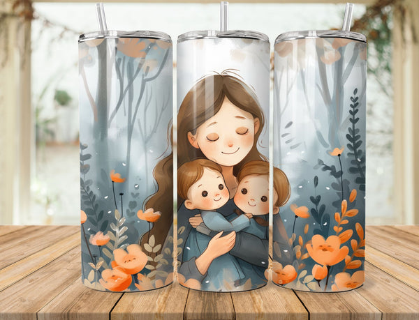 Mom Sublimation 20 oz Tumbler Wrap 004