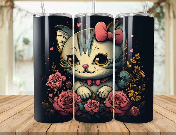 Hello Kitty Sublimation 20 oz Tumbler Wrap 004