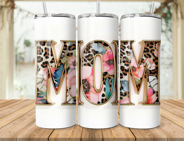 Mom Sublimation 20 oz Tumbler Wrap 005