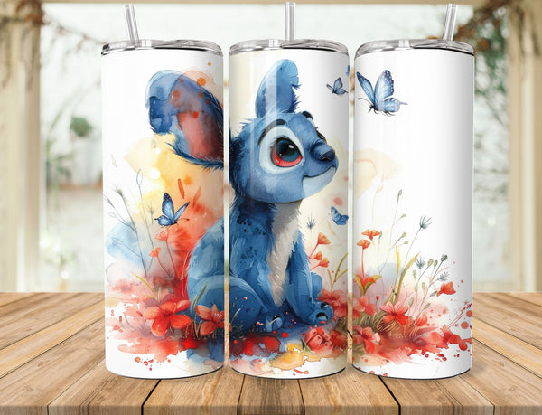 Stitch Sublimation 20 oz Tumbler Wrap 006