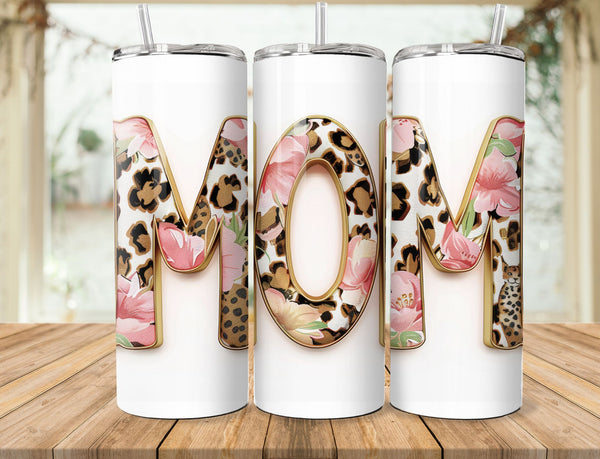 Mom Sublimation 20 oz Tumbler Wrap 008