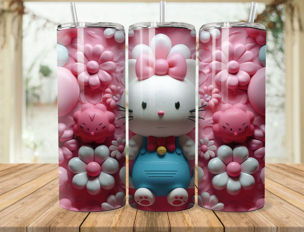 Hello Kitty Sublimation 20 oz Tumbler Wrap 009